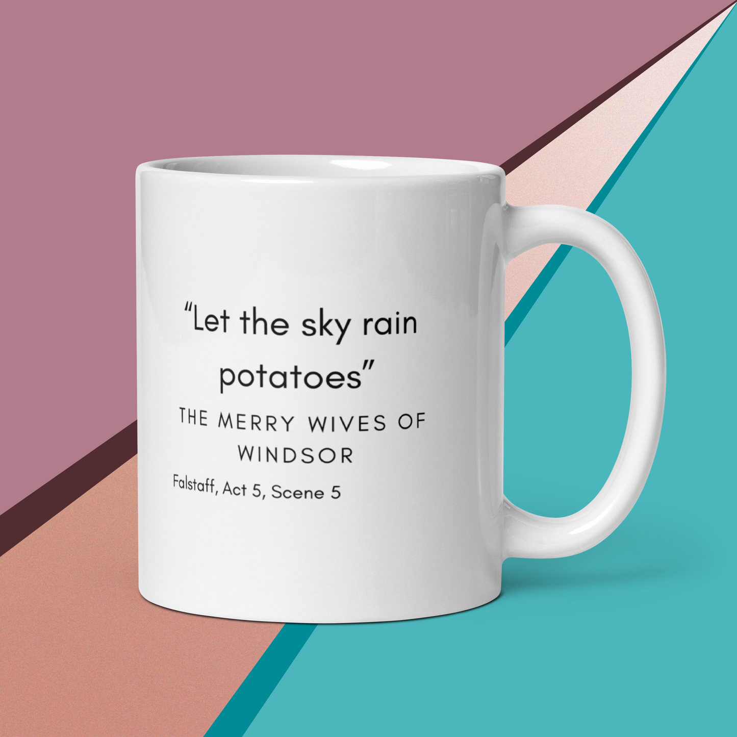 Let the sky rain potatoes